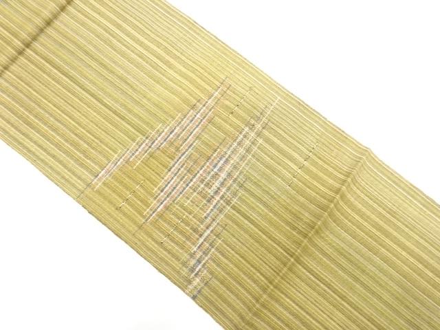 金通し霞模様織出し名古屋帯